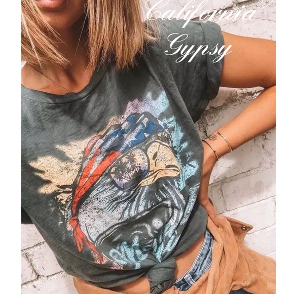 RESTOCKING🎉Mermaid Beach Gypsy boho T-shirt - Picture 5 of 13